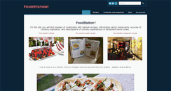 Desktop Screenshot of foodstation1.com
